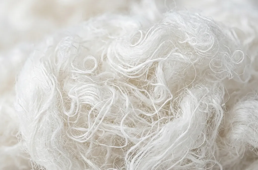 Hemp Fiber (mechanical + bleaching)