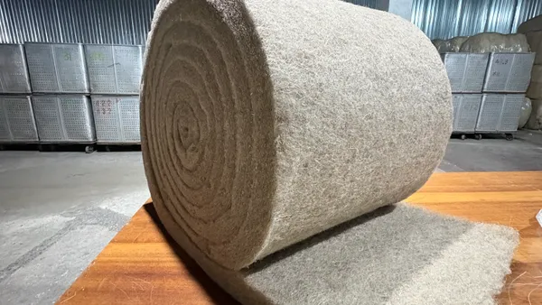 Hemp insulation is an eco-friendly product.
