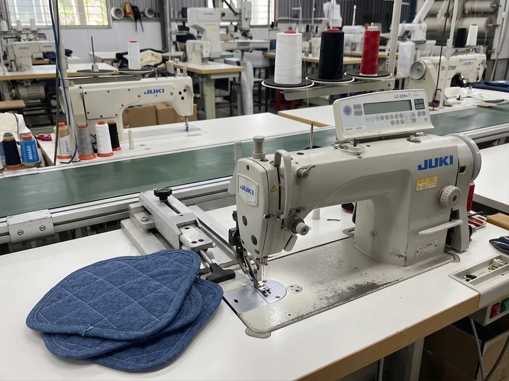 Juki industrial sewing equipment for Private Label