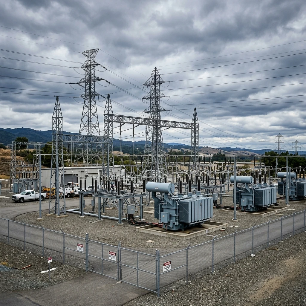 Autonomous 10 MW electrical substation