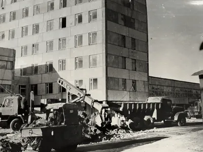 Beginning of construction of the main factory building